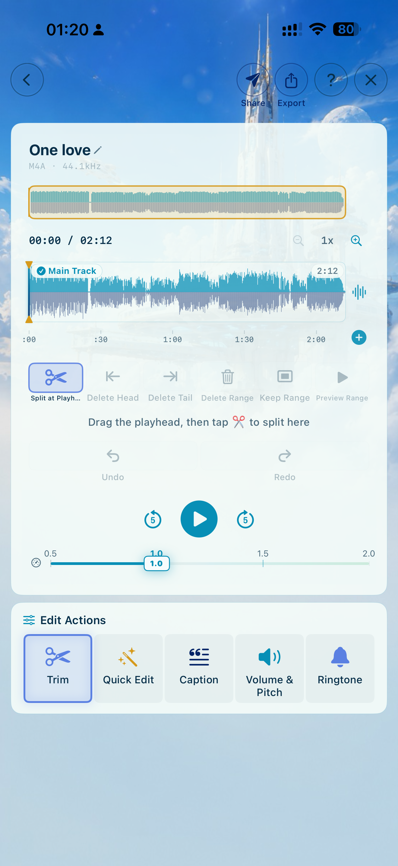 Audio Editing